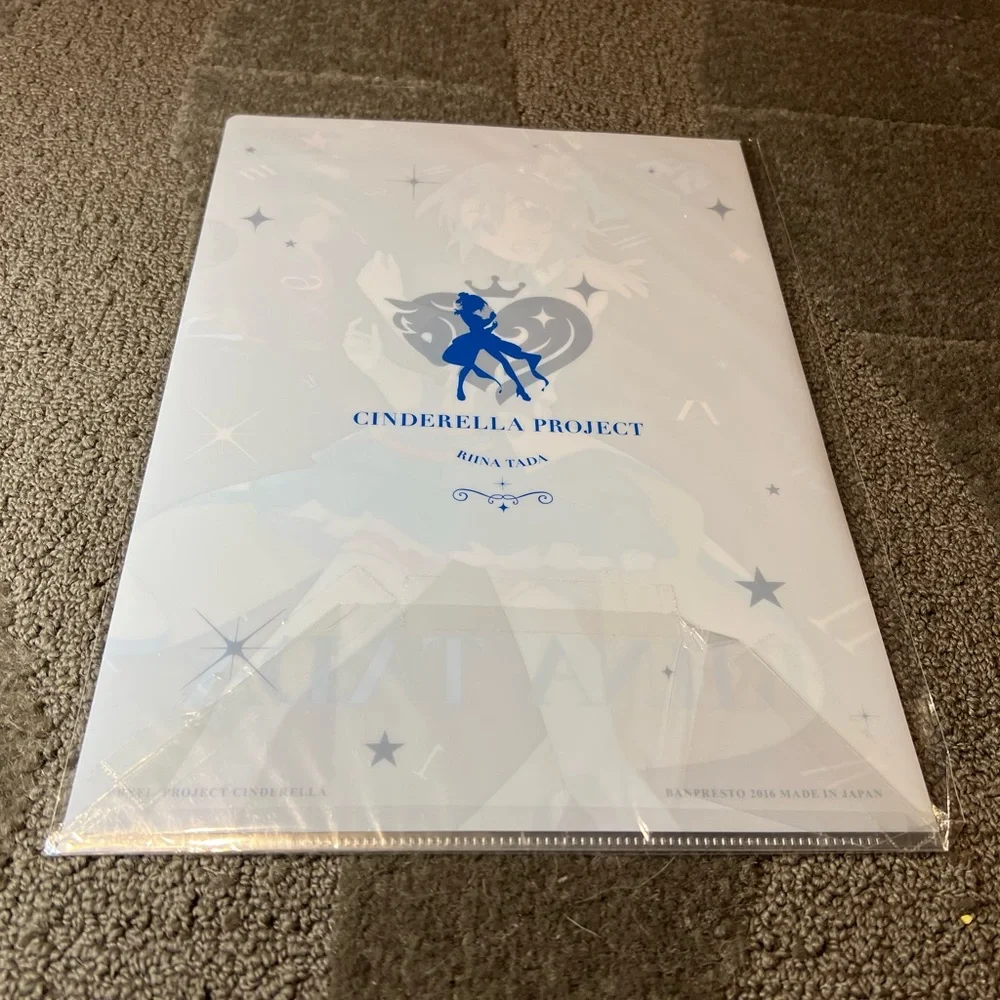 THE iDOLM@STER / Idolmaster Cinderella Girls Clear File Folder Anime Riina Tada